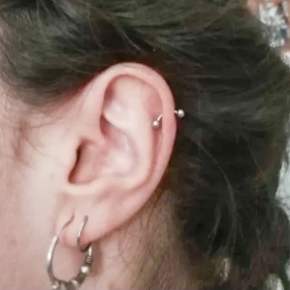 New Unisex Surgical Stainless Steel Curved Body Piercing Jewellery